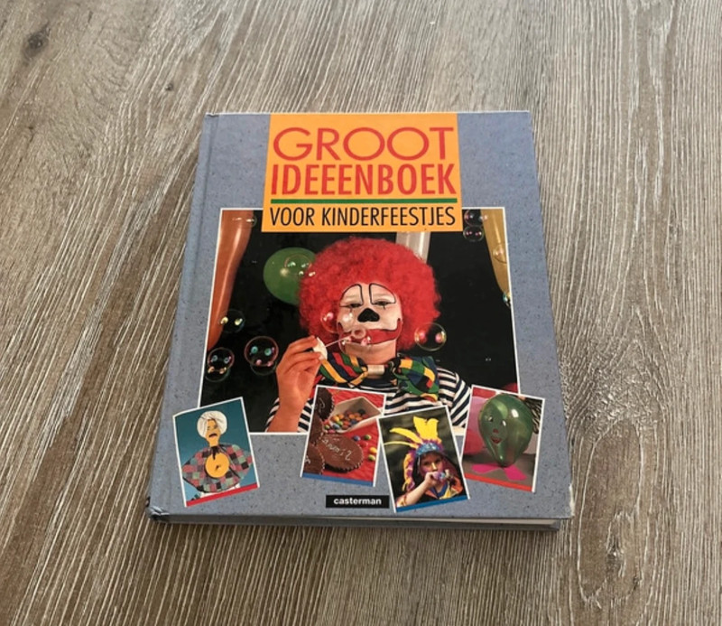 Groot ideeenboek voor kinderfeestjes hardcover 1