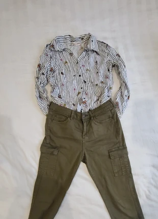 pantalon et chemise, brand: Camaïeu, condition: Very good, size: M / 38 / 10, €5.00, €5.95 includes Buyer Protection