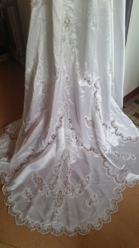 Vinted robe 2024 de mariée