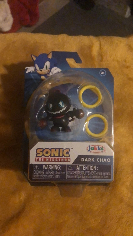  Sonic The Hedgehog 2.5 Dark Chao Mini Action Figure