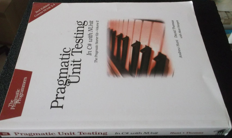 pragmatic unit testing 2nd ed Hunt, Thomas pragmatic bookshelf 2007 3