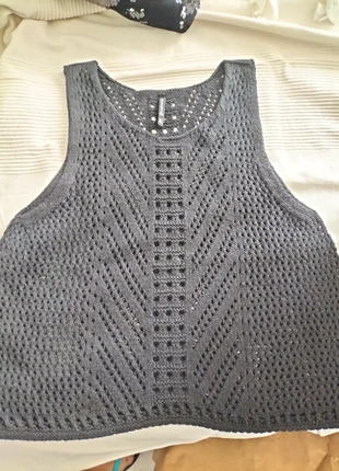 Jersey calado sin mangas , marque: Stradivarius, état: Bon état, taille: L / 40 / 12, 3,00 €, 3,85 € Protection acheteurs incluse