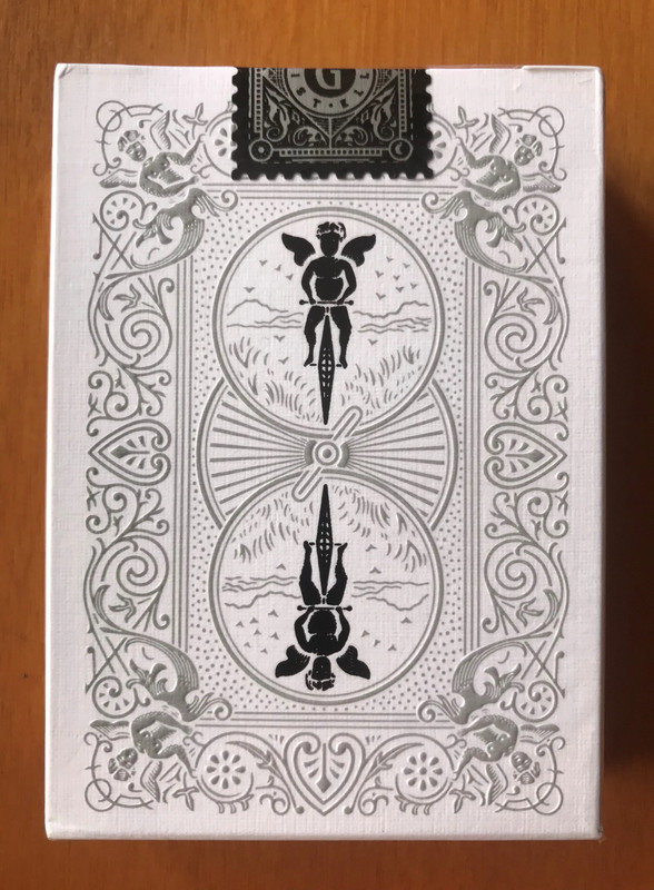 Ghost White Edition Bicycle - Ellusionist - Playing Cards - Carte da Gioco - New Nuovo 2