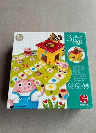 Jeu coopératif “3 Little Pigs” Dès 2 ans, brand: Goula, condizioni: Ottime, taglia: 24-36 mesi / 92 cm, €5.00, €5.95 include la Protezione acquisti