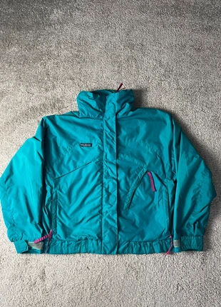 Blouson aviateur Columbia vintage 90´s turquoise/rose ski - très bon état - taille L, marque: Columbia, état: Très bon état, taille: L / 40 / 12, 34,90 €, 37,35 € Protection acheteurs incluse