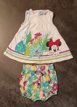 Ensemble Minnie tropical 3 mois Minnie Disney, brand: Disney, condition: Very good, size: 1-3 months / 56 cm, €3.50, €4.38 includes Buyer Protection