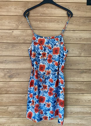 Zomerjurk Hampton Bays maat 40 bloemenprint, merk: Hampton Bays, staat: Heel goed, maat: L / 40 / 12, € 8,00, € 9,10 inclusief Kopersbescherming