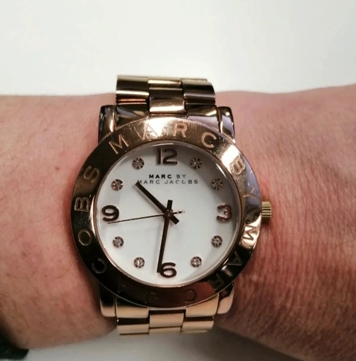 Fabulous iconic Marc Jacobs Amy Rose Gold Watch - Vinted