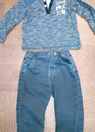 Ensemble rock 18 mois, estado: Bueno, tamaño: 12-18 meses / 80 cm, 6,00 €, 7,00 € Protección al comprador incluida