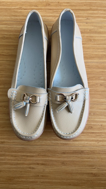 Beige Loafers 1