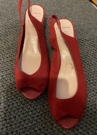 Red M&S sling back shoe size 7, brand: M&S Woman, condition: New without tags, size: 40, €10.00, €11.20 includes Buyer Protection