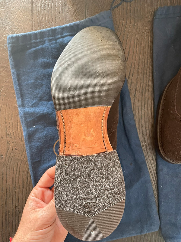 Scarpe 2025 church's scamosciate