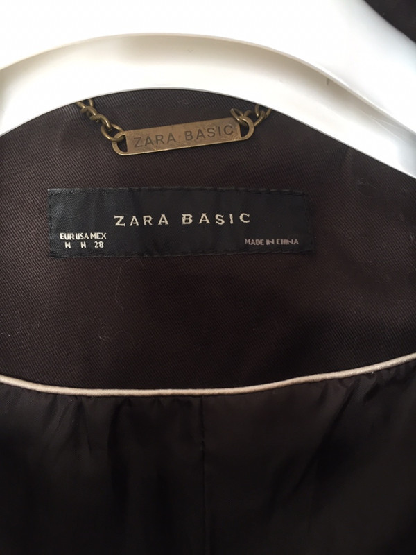 Trench-coat marron Zara 2