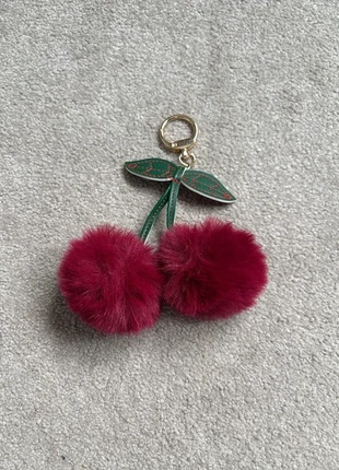 Fluffy Cherry Bag Charm, brand: CHERRY, condition: New without tags, £8.00, £9.10 includes Buyer Protection