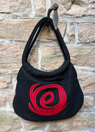 Sac à main vintage en laine avec portefeuille, brand: Vintage Dressing, condition: Very good, €15.00, €16.45 includes Buyer Protection