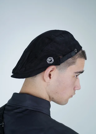 Béret Noir Corduroy Vintage Style, brand: Japan Style, condition: Very good, size: One size, €15.00, €16.45 includes Buyer Protection