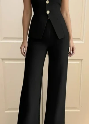 Ensemble noir chic style tailleur, marca: fanny & nue, estado: Muito bom, tamanho: M / 38 / 10, €44.90, €47.85 inclui Proteção do Comprador
