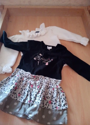 Lot 1 robe + 1 gilet, brand: Absorba, condition: Very good, size: 6-9 months / 68 cm, €1.50, €2.28 includes Buyer Protection