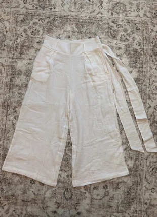 Famulily wide leg crop trousers, brand: famulily, condition: New without tags, size: S / 8, £5.00, £5.95 includes Buyer Protection Pro