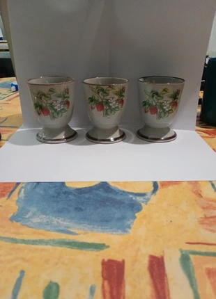 Lots de 3 mazagran bougeoir, brand: Le Petit Grenier, condition: Very good, €5.00, €5.95 includes Buyer Protection