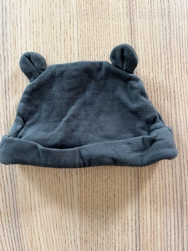 Bonnet gris à oreilles - photo numéro 2