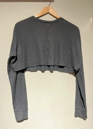 Charcoal Waffle Crop Top, brand: Topshop, condition: Very good, size: S / 36 / 8, €4.00, €4.90 includes Buyer Protection