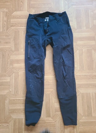 Pantalon équitation bleu 1, marke: Fouganza, zustand: Zufriedenstellend, größe: XS / 34 / 6, 10,00 €, 11,20 € inklusive Vinted-Käuferschutz