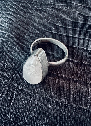 Anillo de plata y piedra de luna, marque: Plata de Ley, état: Neuf sans étiquette, taille: 16,9 mm, 16,00 €, 17,50 € Protection acheteurs incluse