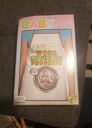 Grembiule baby shower gravidanza , marke: Baby Shower, zustand: Neu, mit Etikett, 7,00 €, 8,05 € inklusive Vinted-Käuferschutz