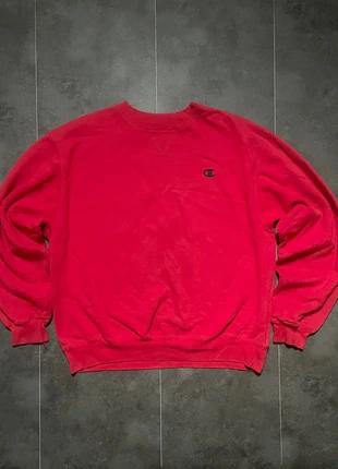 Sweat Champion Rouge Vintage - Taille L (Unisexe), marke: Champion, zustand: Sehr gut, größe: L, 25,00 €, 26,95 € inklusive Vinted-Käuferschutz