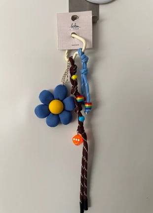 Grigri de sac bohm fleur bleu et cordon marron idée cadeau de noël, marca: Bohm, estado: Muito bom, €7.90, €9.00 inclui Proteção do Comprador Pro