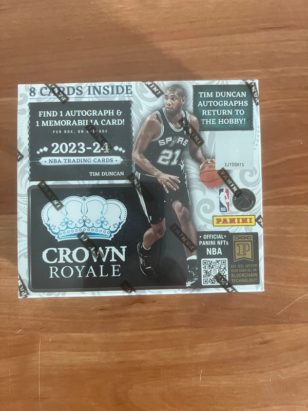 2023-24 panini crown royale hobby box basketball