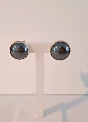 Oorstekers vintage zilver hematiet boucles hematites d'oreilles plata aretes ematite orecchini, marque: Argent, état: Très bon état, 12,50 €, 13,83 € Protection acheteurs incluse