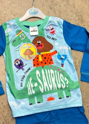 New & Sealed Hey Duggee Boys Girls 18-24 Months Dino Explorer Do You Think He-Saurus Pyjamas PJs, brand: Hey Duggee, condition: New with tags, size: 18-24 months / 86 cm, £12.95, £14.29 includes Buyer Protection Pro