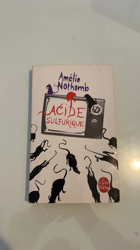 Acide sulfurique - Poche - Amélie Nothomb - Achat Livre