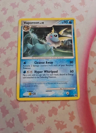 Sale! Vaporeon Lv.45 34/100 Majestic Dawn NON holo, merk: Pokémon, staat: Heel goed, € 7,25, € 8,31 inclusief Kopersbescherming