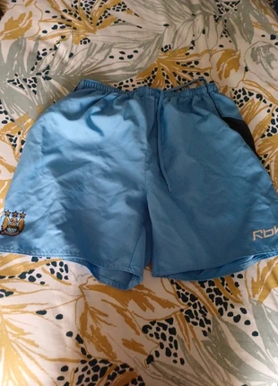 Reebok – Manchester City FC Training Shorts – Sky Blue 2003-2007, brand: Reebok, condition: Very good, size: M, €10.00, €11.20 includes Buyer Protection