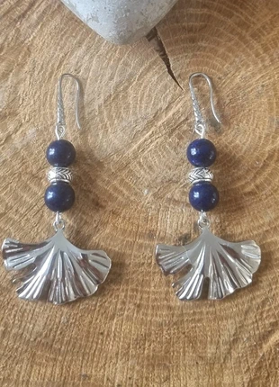 Boucles d’oreilles feuilles de Ginkgo acier inoxydable, marque: Ginkgo, état: Neuf sans étiquette, 10,00 €, 11,20 € Protection acheteurs incluse