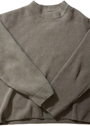 Grey ribbed mock neck sweater ZARA, marque: Zara, état: Neuf sans étiquette, taille: S, 10,00 €, 11,20 € Protection acheteurs incluse