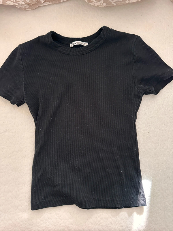 Black Zara t-shirt