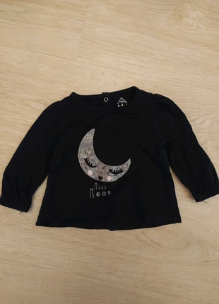 Camiseta media luna de purpurina, marque: my lovely basics, état: Très bon état, taille: 1-3 mois / 56 cm, 3,00 €, 3,85 € Protection acheteurs incluse