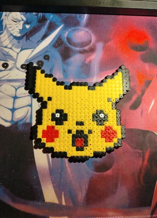 Pikachu en perle Hama, merk: hama, staat: Heel goed, maat: Universeel, € 2,29, € 3,10 inclusief Kopersbescherming