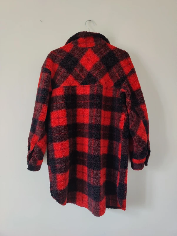 Veste chaude à carreaux H&M taille XS - photo numéro 5