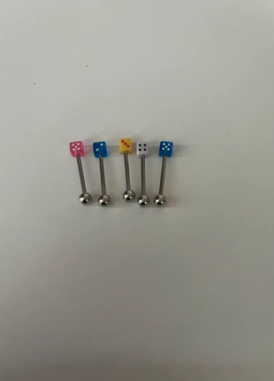 Tongpiercings, staat: Nieuw zonder prijskaartje, € 5,00, € 5,95 inclusief Kopersbescherming