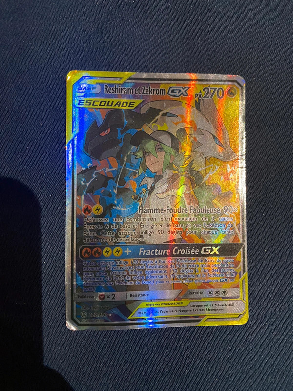 Carte pokémon reshiram et zekrom gx - Vinted