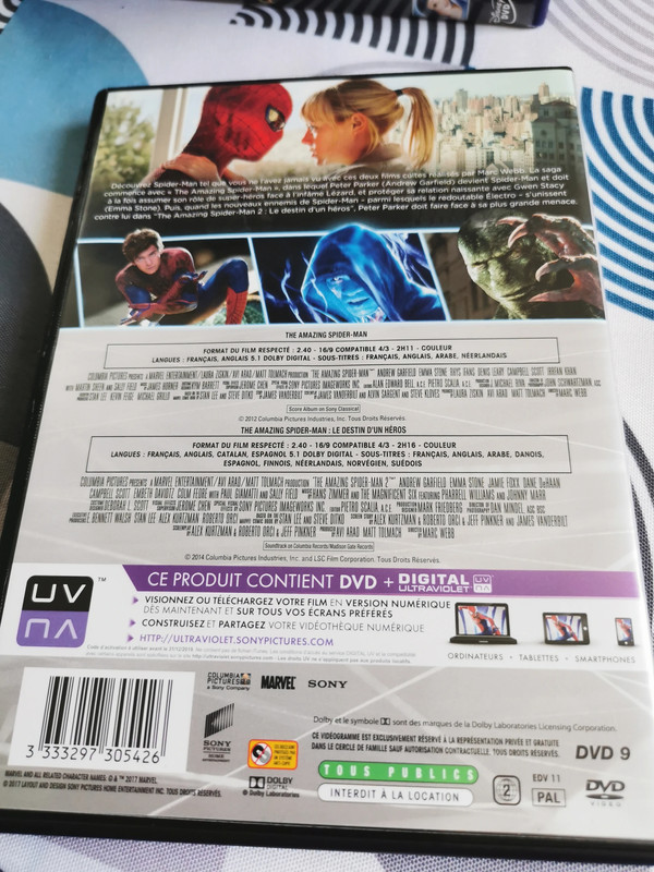 Double DVD Spiderman 2