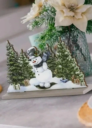 Décoration bois env 20cm, marque: Noël, état: Très bon état, 3,50 €, 4,38 € Protection acheteurs incluse