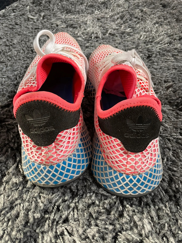 Adidas deerupt rouge et bleu hot sale