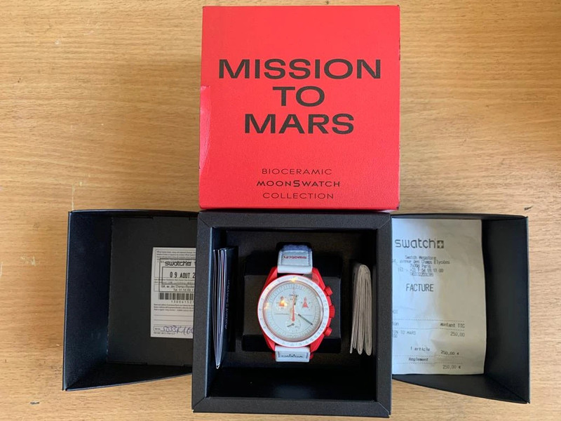 Montre Om ga Swatch Mars Vinted