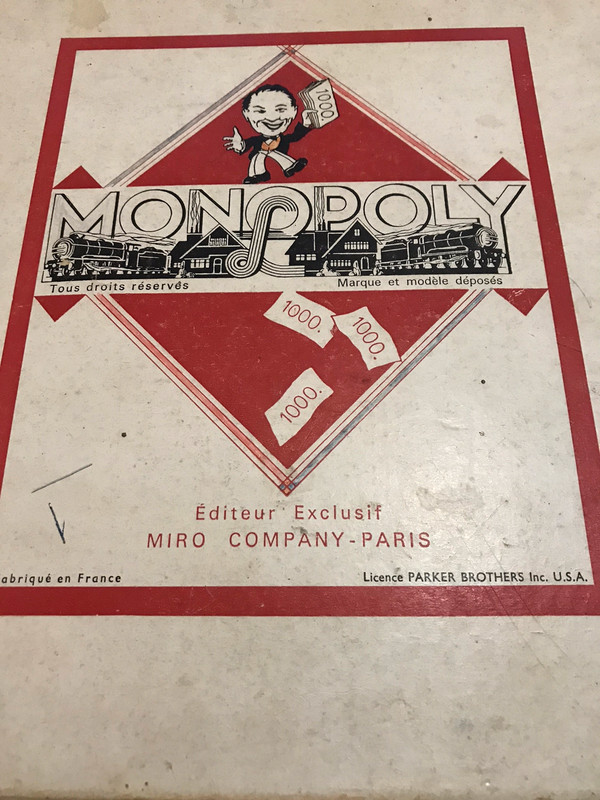 DEUX MALLETTES de JEU de société des années 1950-1960 en…